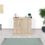 Steigerhouten toonbank Dayton