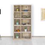 Steigerhouten kast Modesto