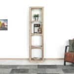 Steigerhouten boekenkast Algona