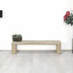 Steigerhouten bankje Carroll