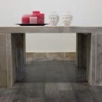 Steigerhouten salontafel Austin met dikke planken