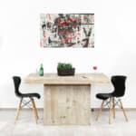 Steigerhouten tafel Pierre