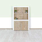 Steigerhouten kast Houma