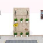 Steigerhouten wandrek Trenton