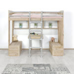 Steigerhouten hoogslaper Chico