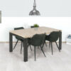 Steigerhouten tafel Lufkin