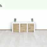 Steigerhouten sidetable Clovis