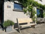 Steigerhouten tuinbank Long Beach