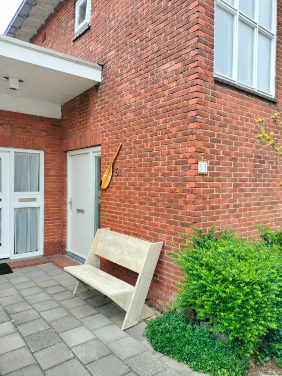 Steigerhouten tuinbank Long Beach