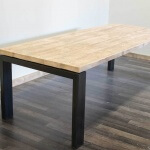 Steigerhouten tafel Lufkin