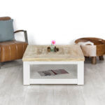 Steigerhouten salontafel Delhi