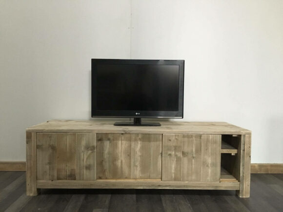 Steigerhouten TV meubel Lutsen