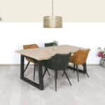 Steigerhouten tafel Libby
