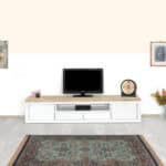 Steigerhouten TV meubel Hulen