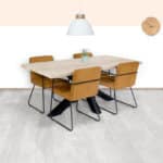 Steigerhouten tafel Duncor