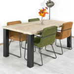 Steigerhouten tafel Roca