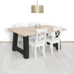 Steigerhouten tafel Amo