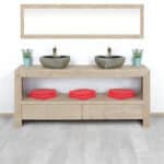 Steigerhouten badmeubel Mize
