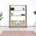 Steigerhouten kast Dania