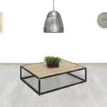 Steigerhouten salontafel Roxie