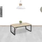 Steigerhouten salontafel Nome