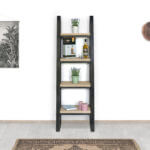 Steigerhouten ladder Cora