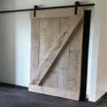 Steigerhouten Loft deur