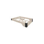 Steigerhouten bed Bruni