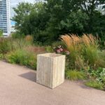 Robuuste steigerhouten bloembak Loris