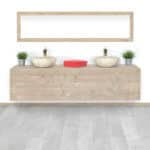 Steigerhouten badmeubel Lalu