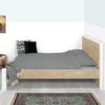 Steigerhouten bed Selz