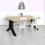 Steigerhouten tafel Filer