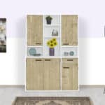 Steigerhouten buffetkast Viper