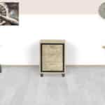 Steigerhouten ladekast Linch