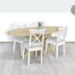 Steigerhouten tafel Muncy