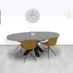 Betonlook tafel Kiron