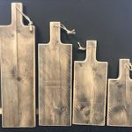 Tapasplank / borrelplank van steigerhout