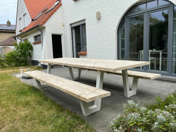 Steigerhouten picknicktafel Watson