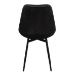 Leaf chair velvet – zwart