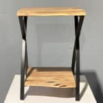 Mangohout nachtkastje Nomi