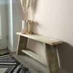 Steigerhouten bankje Nora