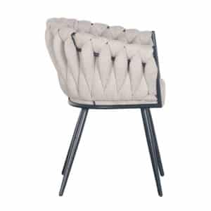 Wave chair beige