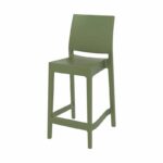 Barkruk Mayra Olijfgroen