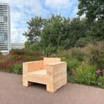 Tuinstoel Jula douglashout