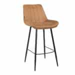 Barkruk Brooke eco-leer cognac