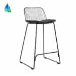 Barkruk Jenny zwart staal