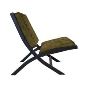 Fauteuil Madrid groen velvet