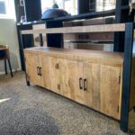 Mango dressoir Hero met 4 deuren