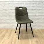 Eetkamerstoel Raina microvezel groen