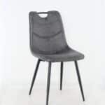 Eetkamerstoel Raina microvezel antraciet